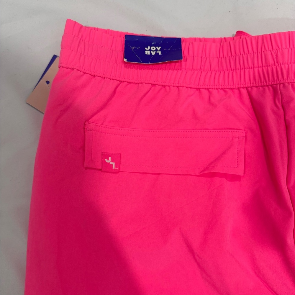 JoyLab Hot Pink Mid-Rise Jogger Pants Extra Long Length NWT Size M - Picture 7 of 8
